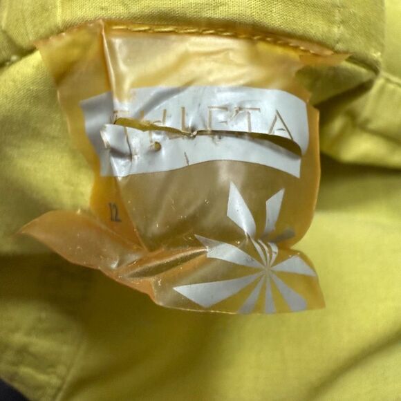 ATHLETA Skirt Ombre Dip Dye Pleated 100% Cotton Mini A-Line Side Zip Lined Sz 12 - Picture 3 of 5